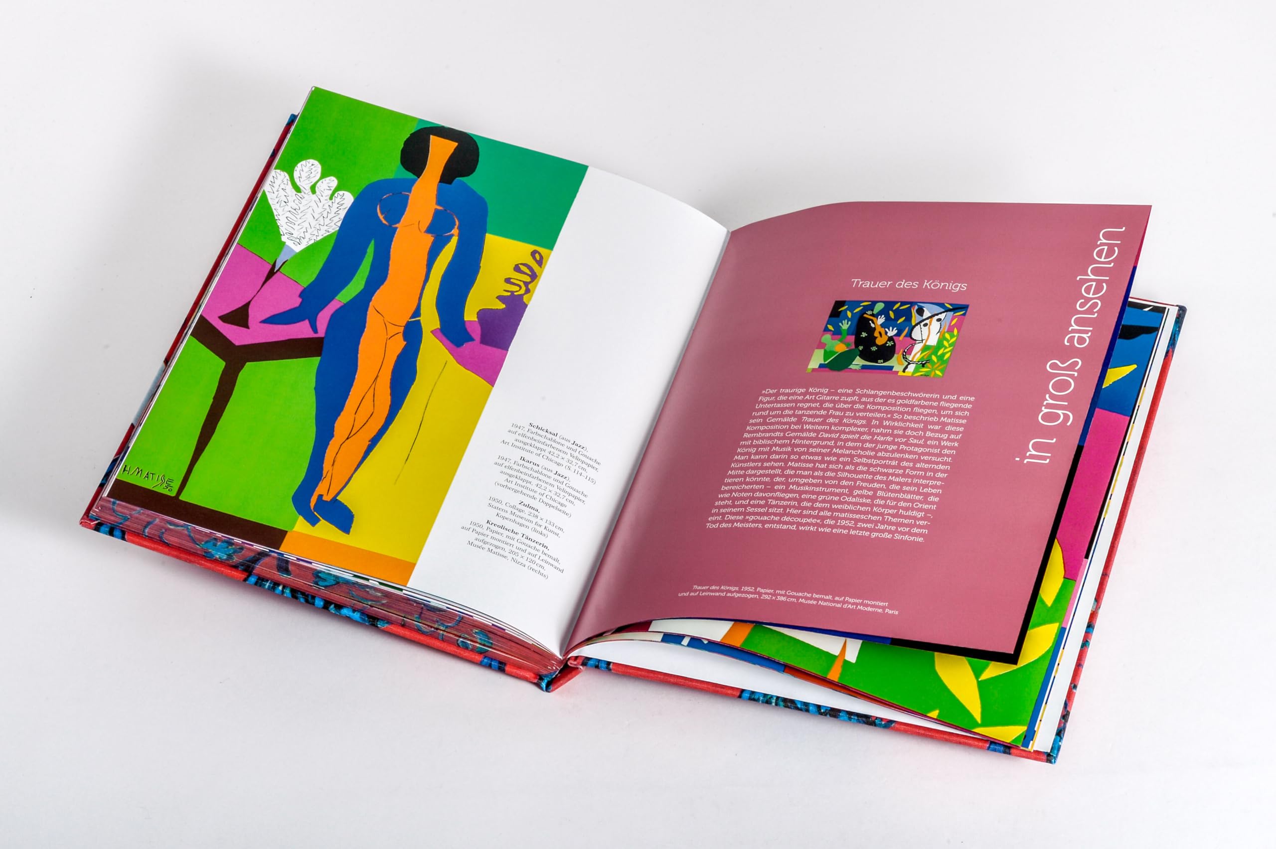 Henri Matisse: Meisterwerke. Kunst groß im Bild - Seine Hauptwerke in einer attraktiven Leinenausgabe mit Motiv-Farbschnitt und sechs opulenten Ausklapptafeln (Meisterwerke im Großformat, Band 4)