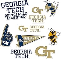 Vista 79 de Universidad de Florida Central - Paquete variado de 9 calcomanías de vinilo grandes de lujo - Laptop, botella de agua, álbumes de recortes, tableta