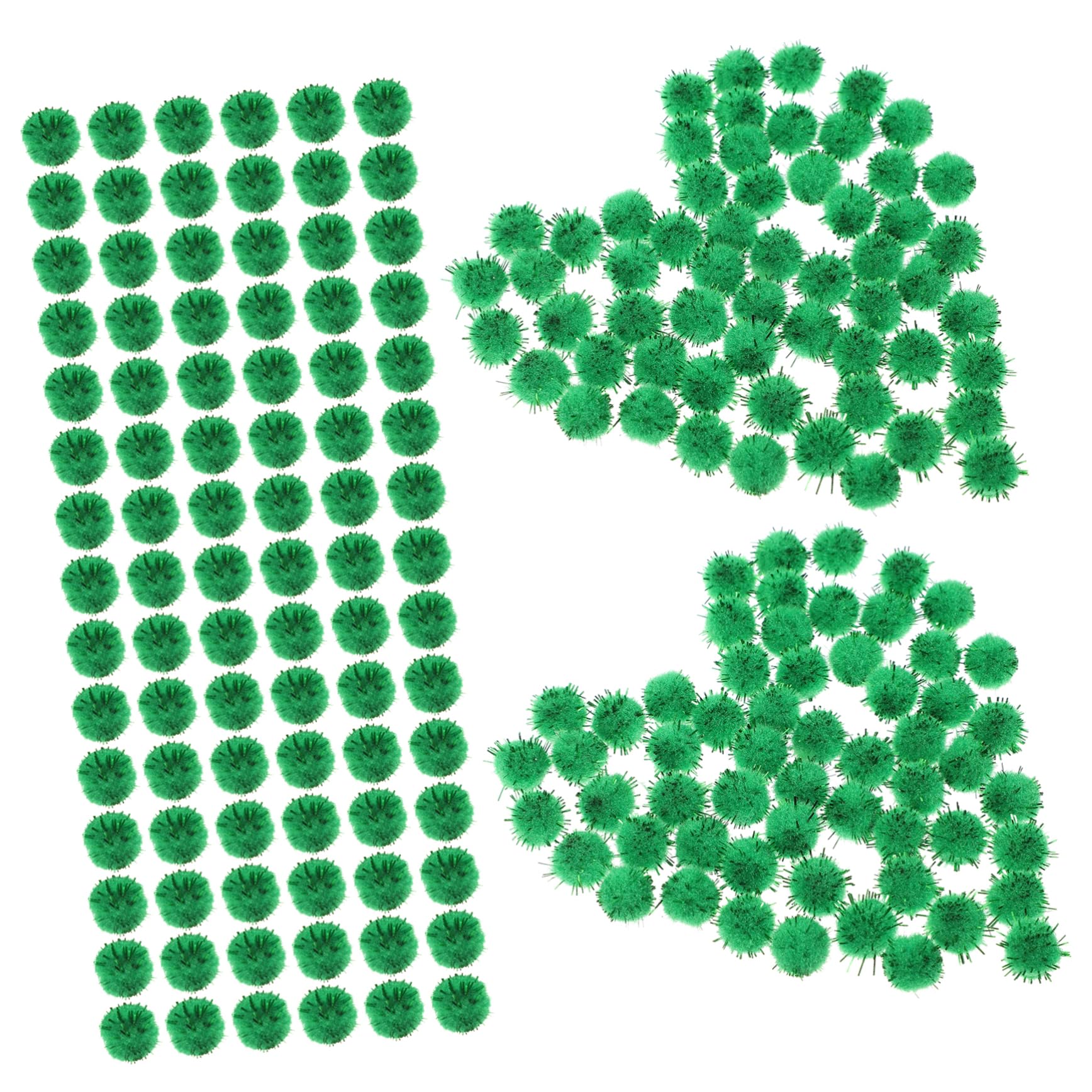 SEWACC 5 Juegos De Pompones Decorativos Para Tejer A Mano Suministros Para Manualidades Navideñas A Granel 2000 Piezas X 5