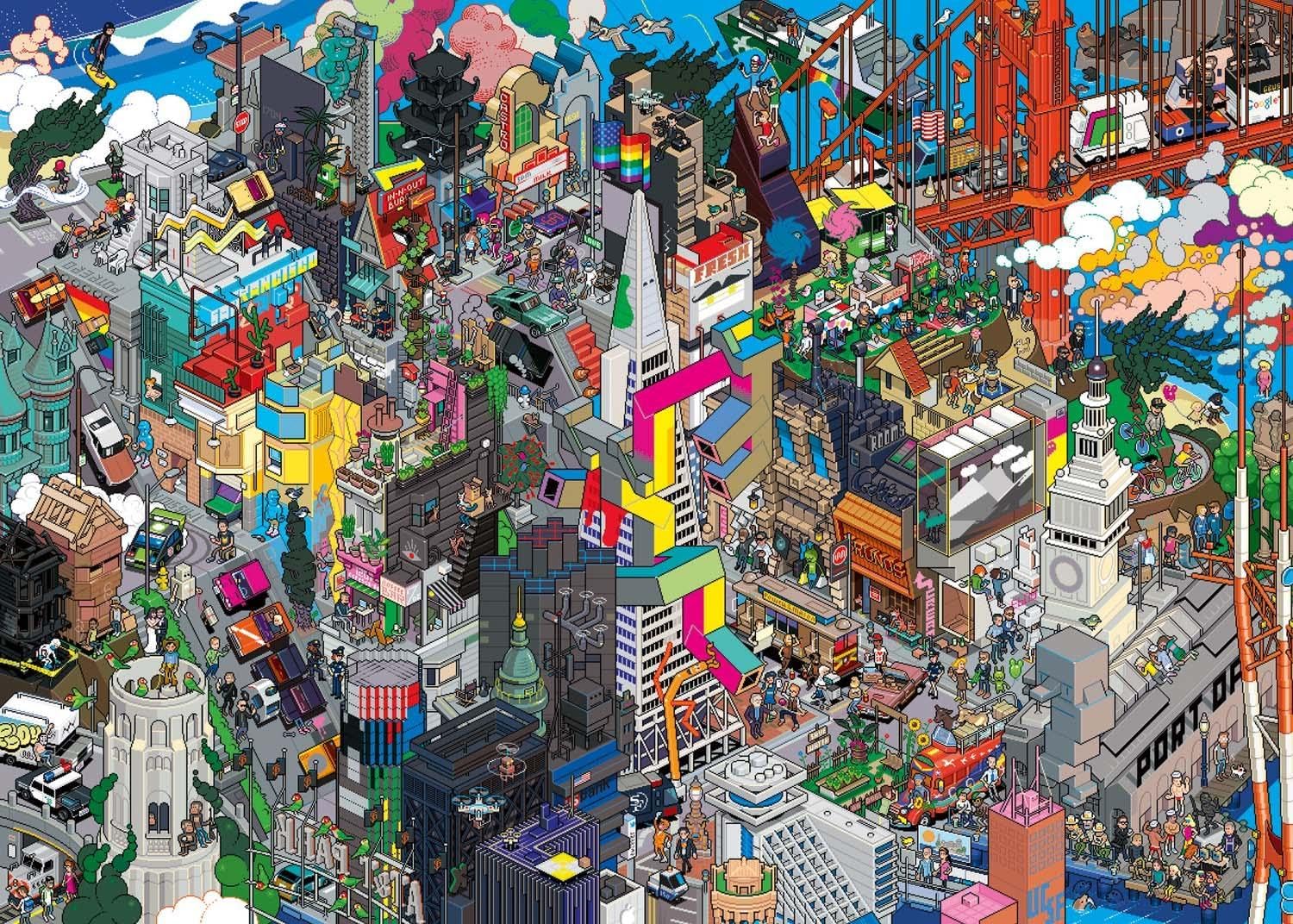 San Francisco Quest 1000 Pieces