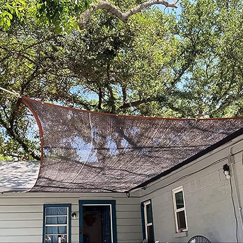 Miniatura 4 de Lona de malla con ojales reforzados, tela transpirable resistente a los rayos UV, toldos resistentes para instalaciones y actividades al aire libre,