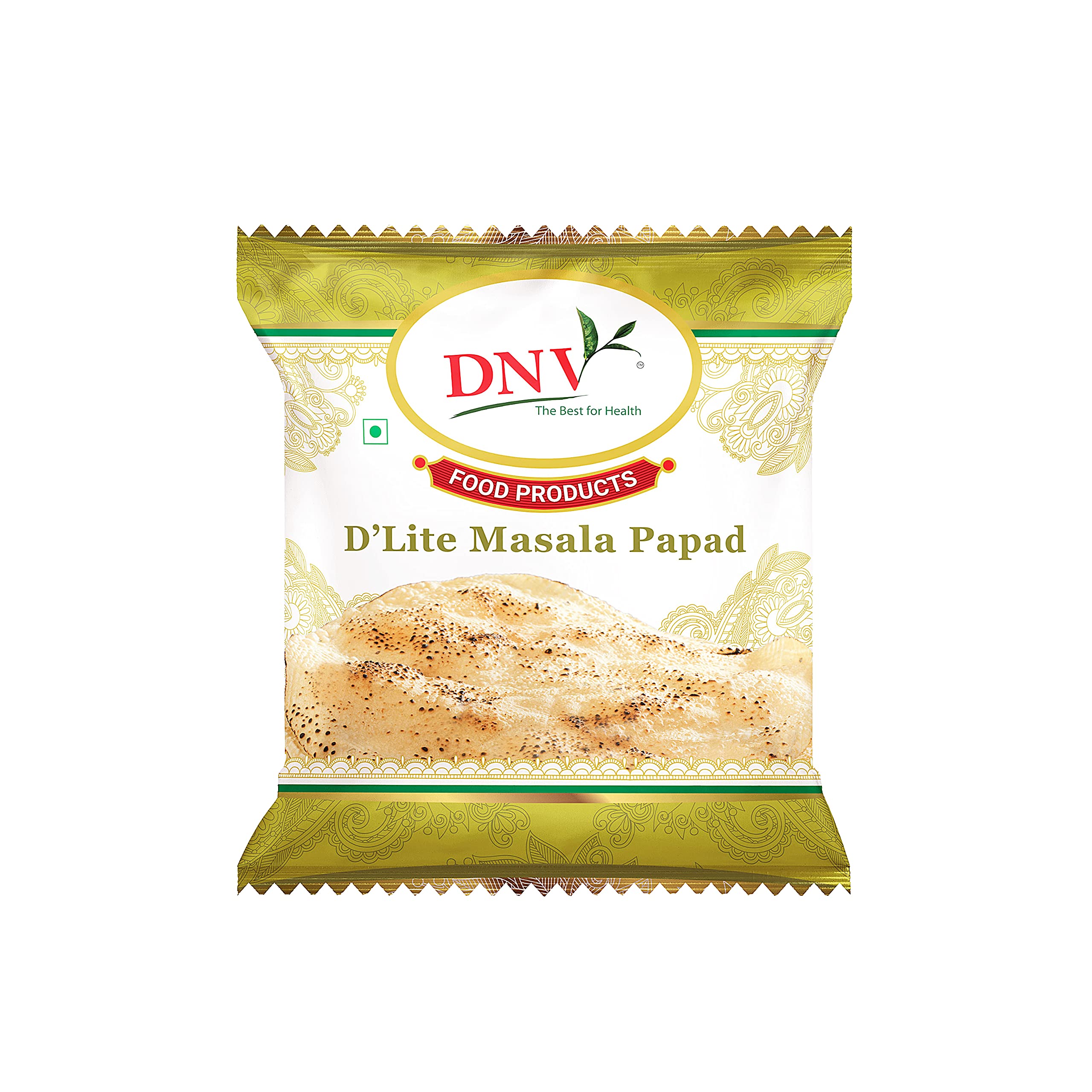 DNV Moong Udad Handmade Crunchy D'Lite Masala Papad 450gm