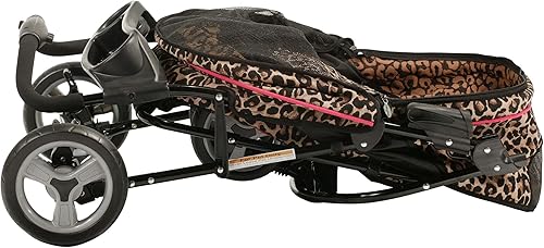 Miniatura 3 de Gen7Pets Promenade - Cochecito para mascotas, color marrón guepardo