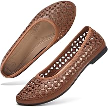 hash bubbie Womens Dress Ballet Flats Slip-On Loafers Shoes