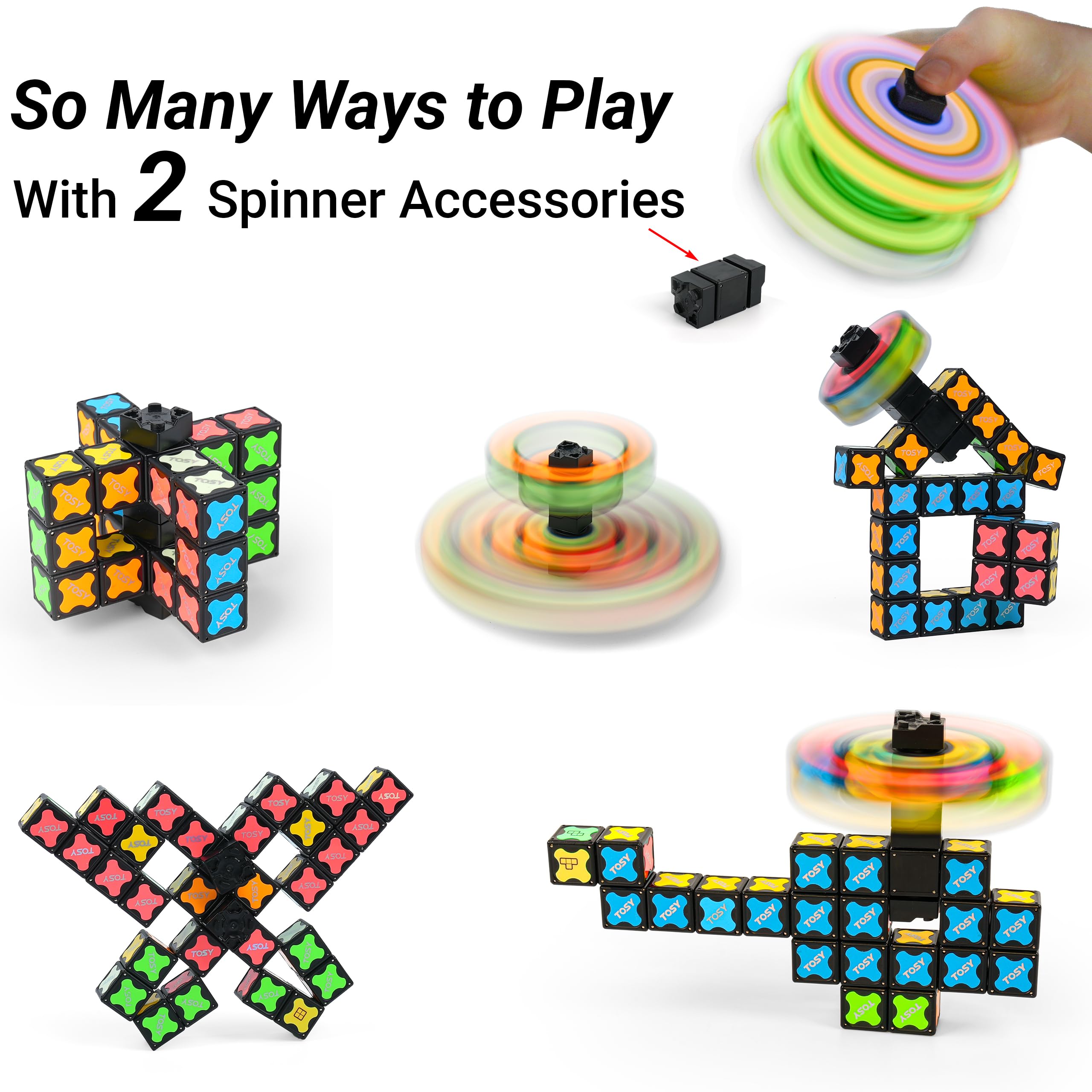 Amazon.com: TOSY - Cubo magnético de 3 x 3 – 240 imanes, 30