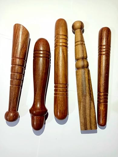 ultra design Foot Massager Wooden Reflexology Health Stick Tool Small Wooden Stick Therapy Reflexology Traditional Tool Ha...