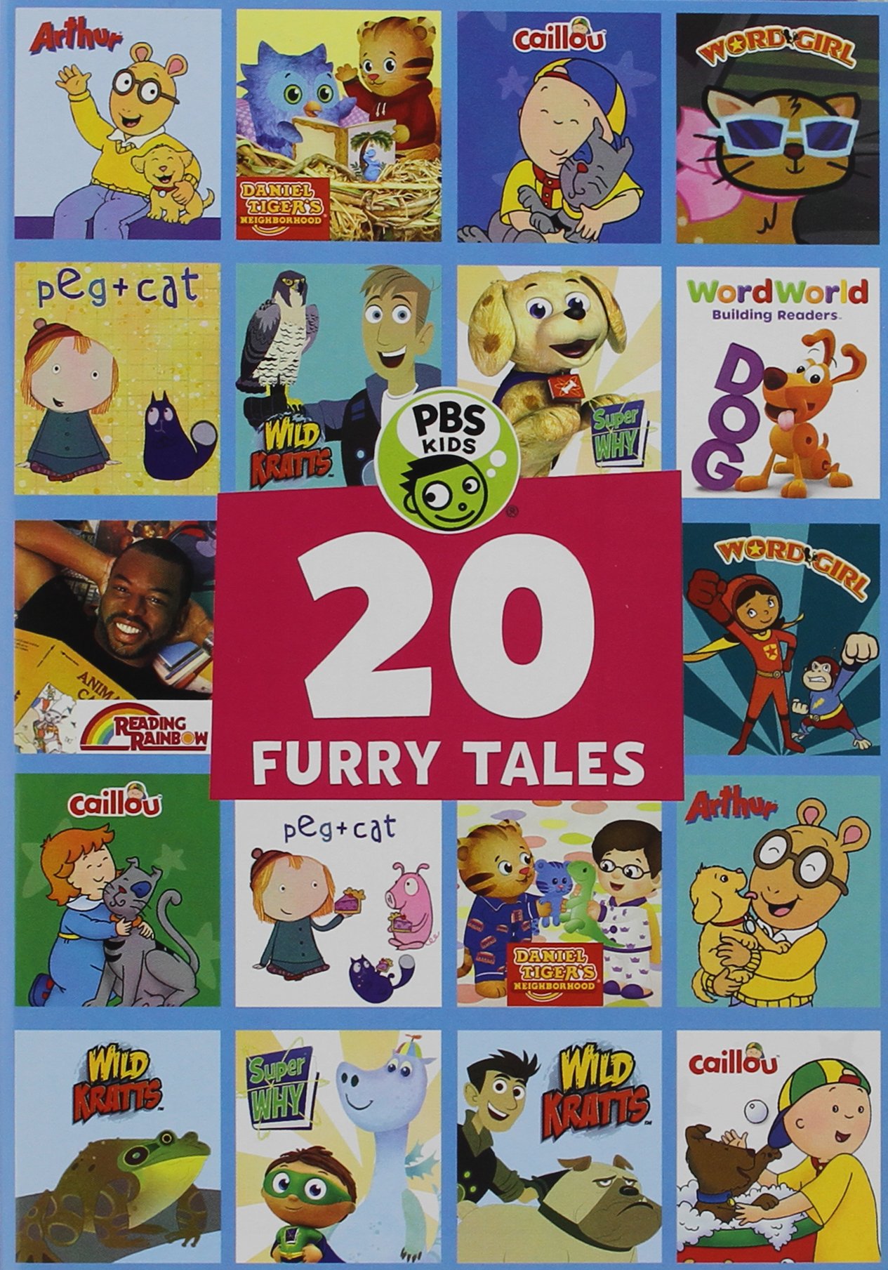 PBS Kids 20 Furry Tales DVD soluciona el aburrimiento sin pantallas de internet