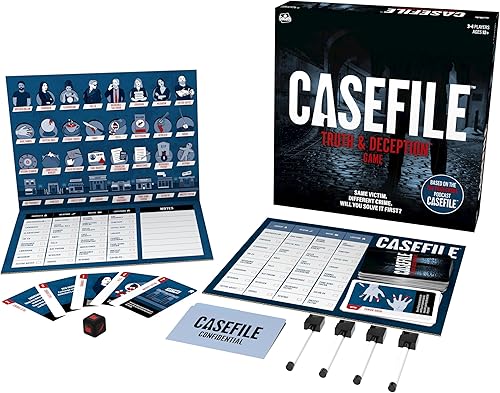 Miniatura 3 de Goliath Casefile: Truth & Deception Game - Basado en el archivo de podcast de crímenes de golpe - Juego de estrategia rejugable, edades 12 en