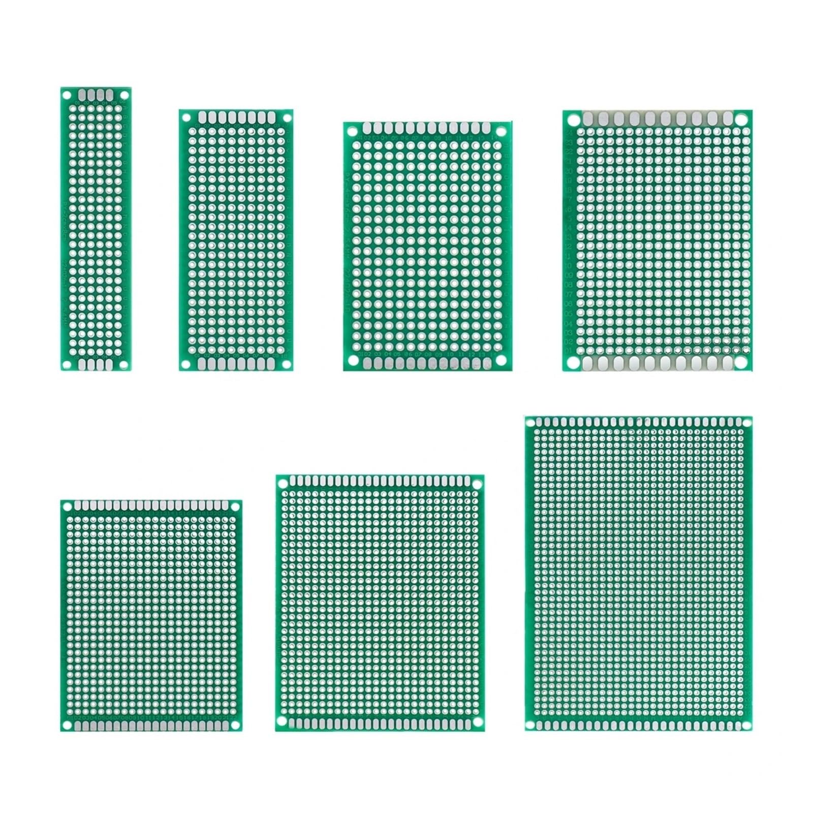 Carte PCB cuivre 12x18cm anti-décollement pour circuit imprimé simple face et prototypage électronique