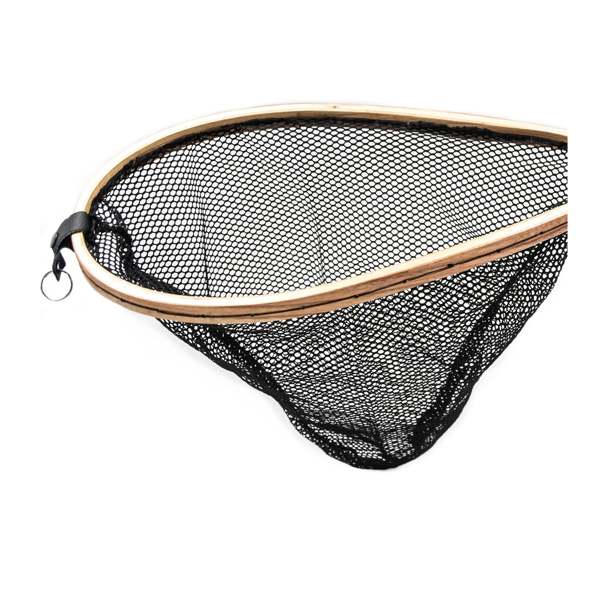 Cortland Line Fairplay Black Teardrop Wooden Fishing Net Sports & Outdoors
