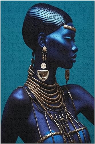 Miniatura 6 de Rompecabezas para adultos y familia, rompecabezas de 500 piezas para mujeres afroamericanas, afroamericanas, formación de reina, juegos familiares