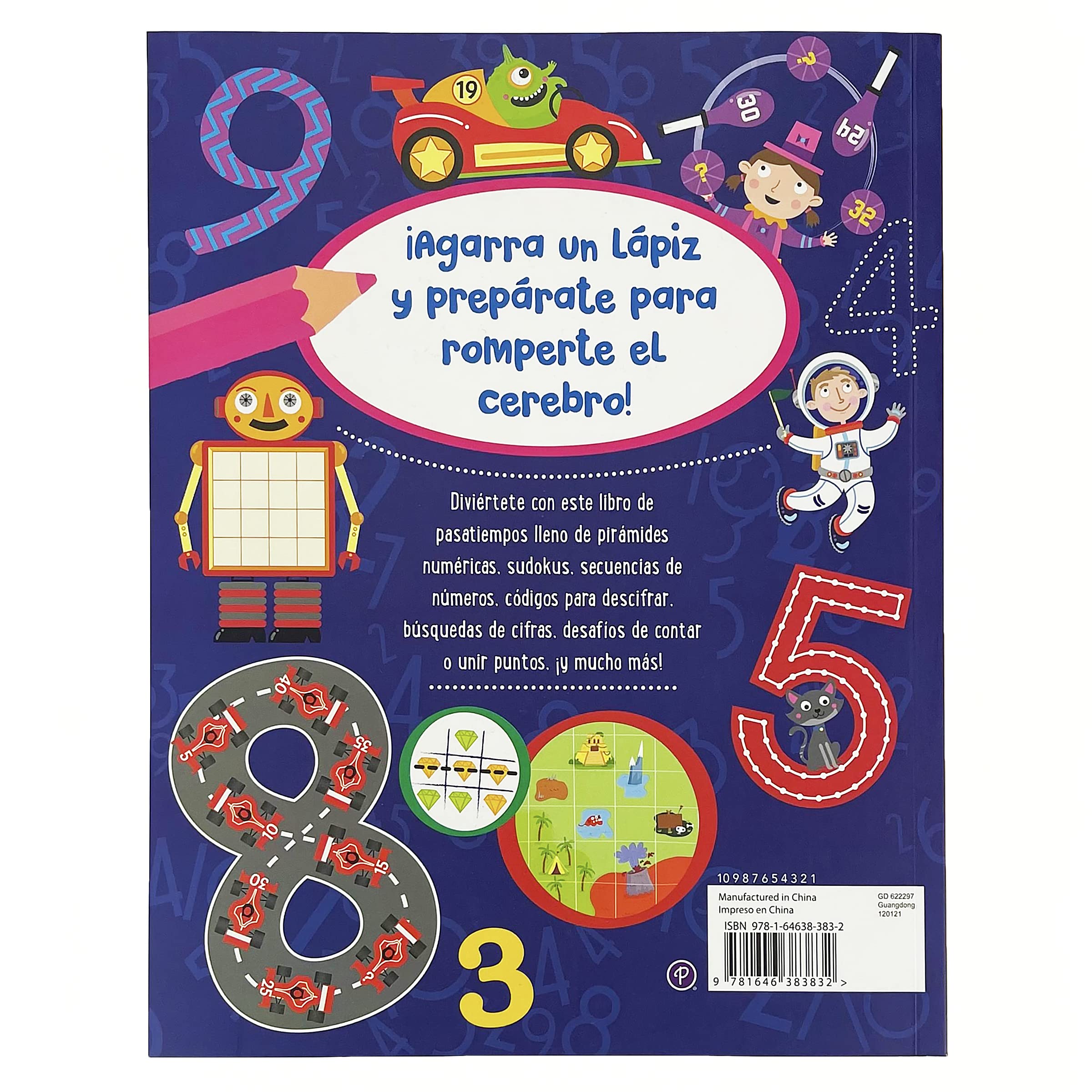 Desafiantes rompecabezas numericos / Totally Brain Boggling Number Puzzles: 100 Mas De Pasatiempos Sorprendentes