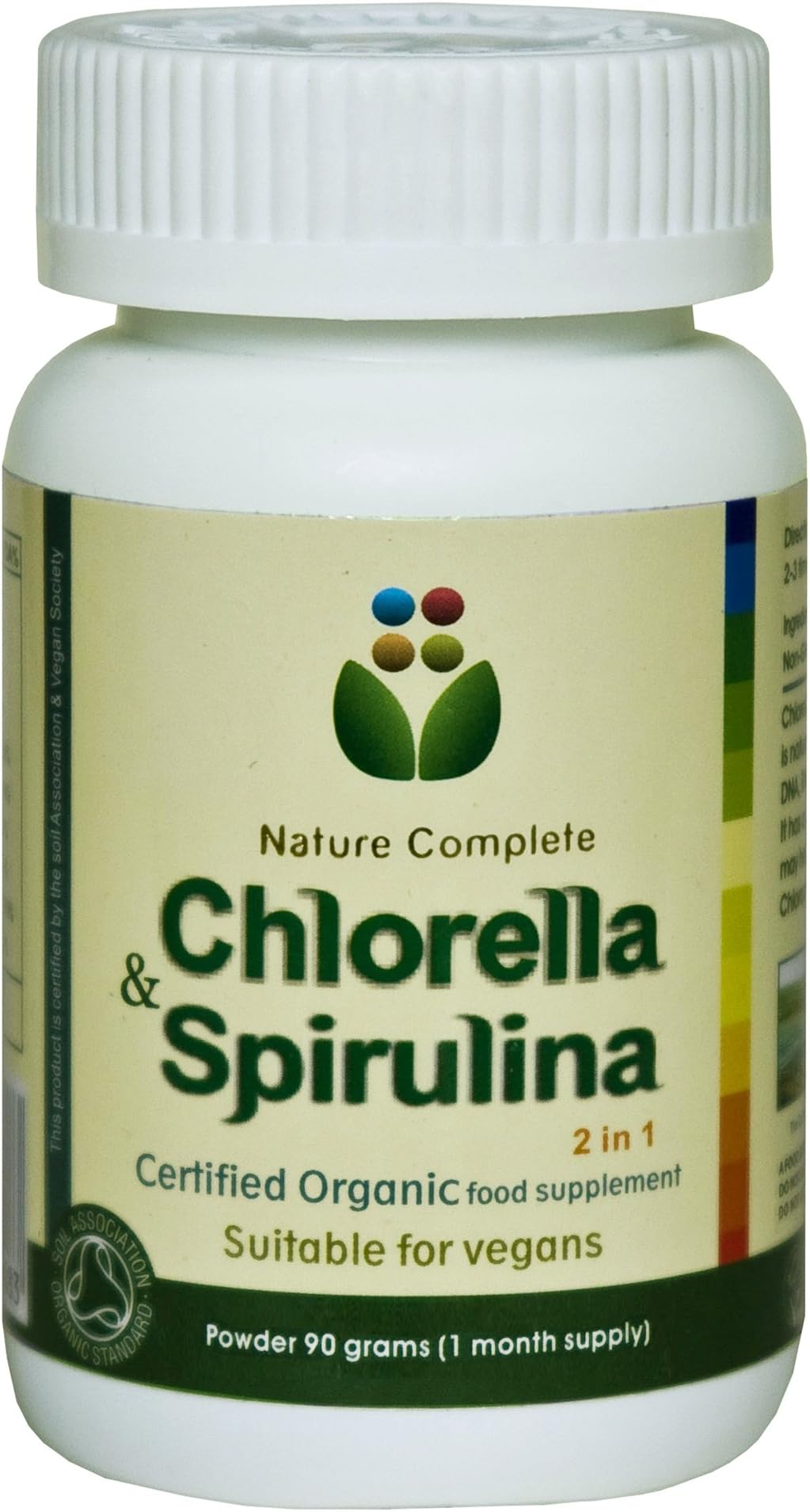 Nature Complete 90g Chlorella and Spirulina Powder
