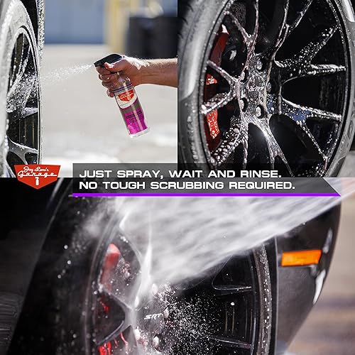 Miniatura 5 de Jay Leno's Garage Spray limpiador de ruedas limpiador de frenos y removedor de polvo de frenos de alta resistencia que funciona como un limpiador de
