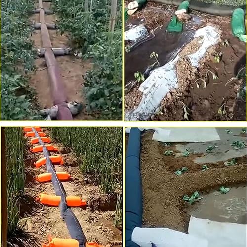 Miniatura 2 de Alberca de riego por encima del suelo, riego, manguera de fuego, correa de distribución de agua con manga, bolsa de agua bilateral, riego agrícola,