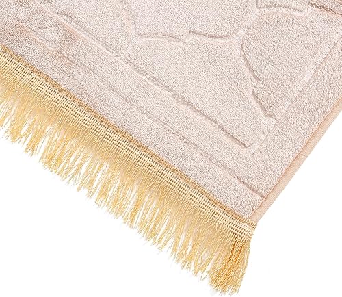 Miniatura 4 de JE JOUE Alfombra de oración musulmana islámica, esponja gruesa musulmana, alfombra musulmana para hombres y mujeres, Eid Travel Ramadán, suave de