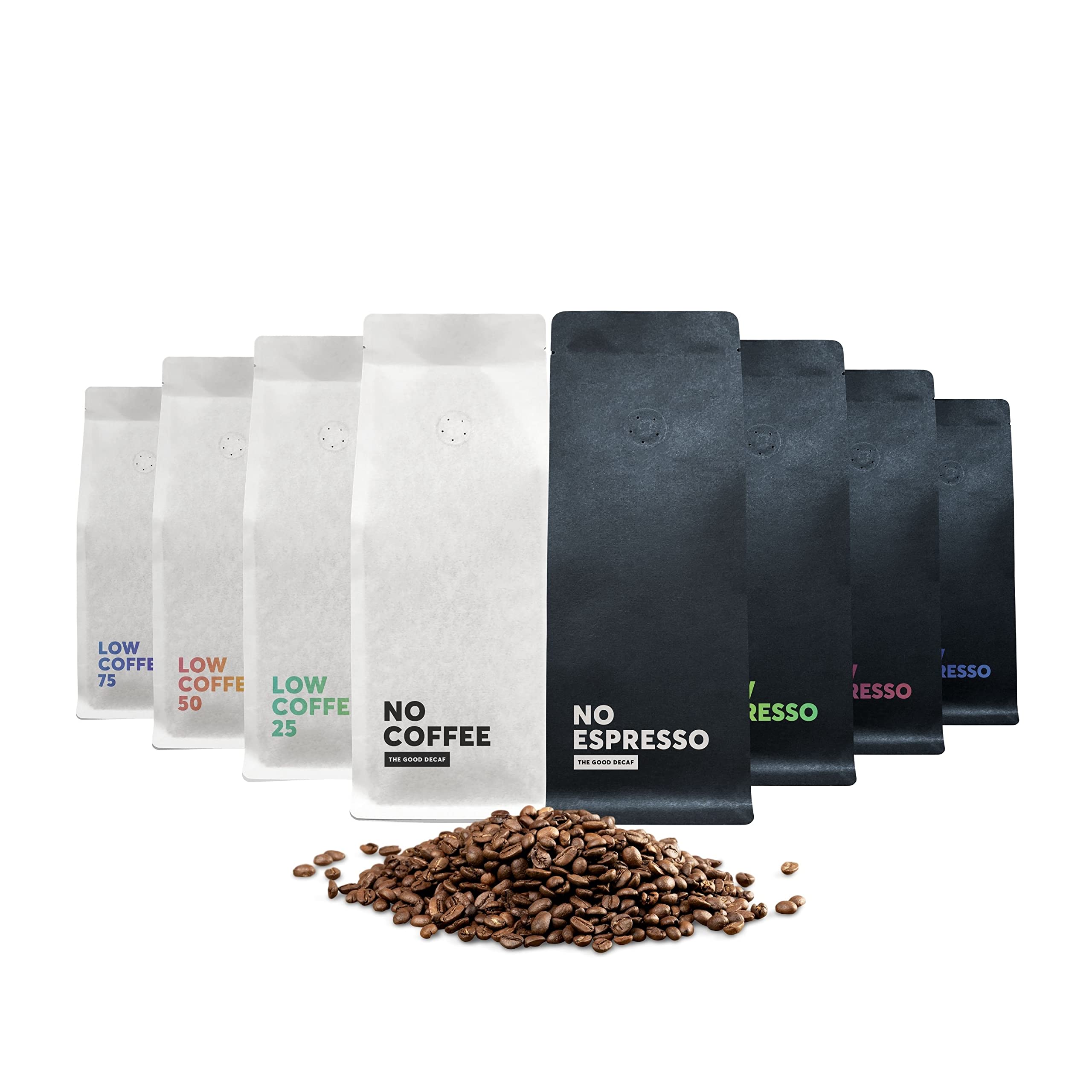 Premium Probierbox von No Coffee® (8x 250g, Ganze Bohne)