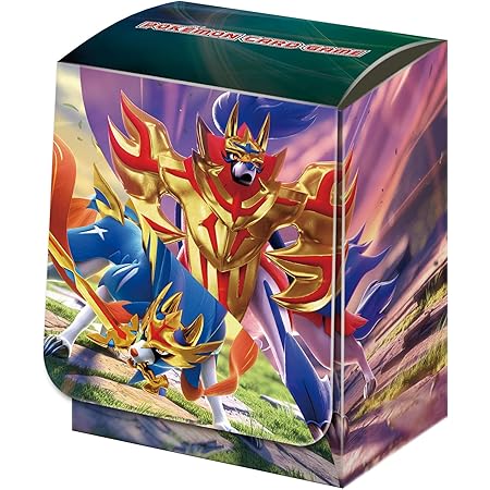 Amazon ポケモンカードゲーム ダメカンケース ザシアン ザマゼンタ トレカ 通販