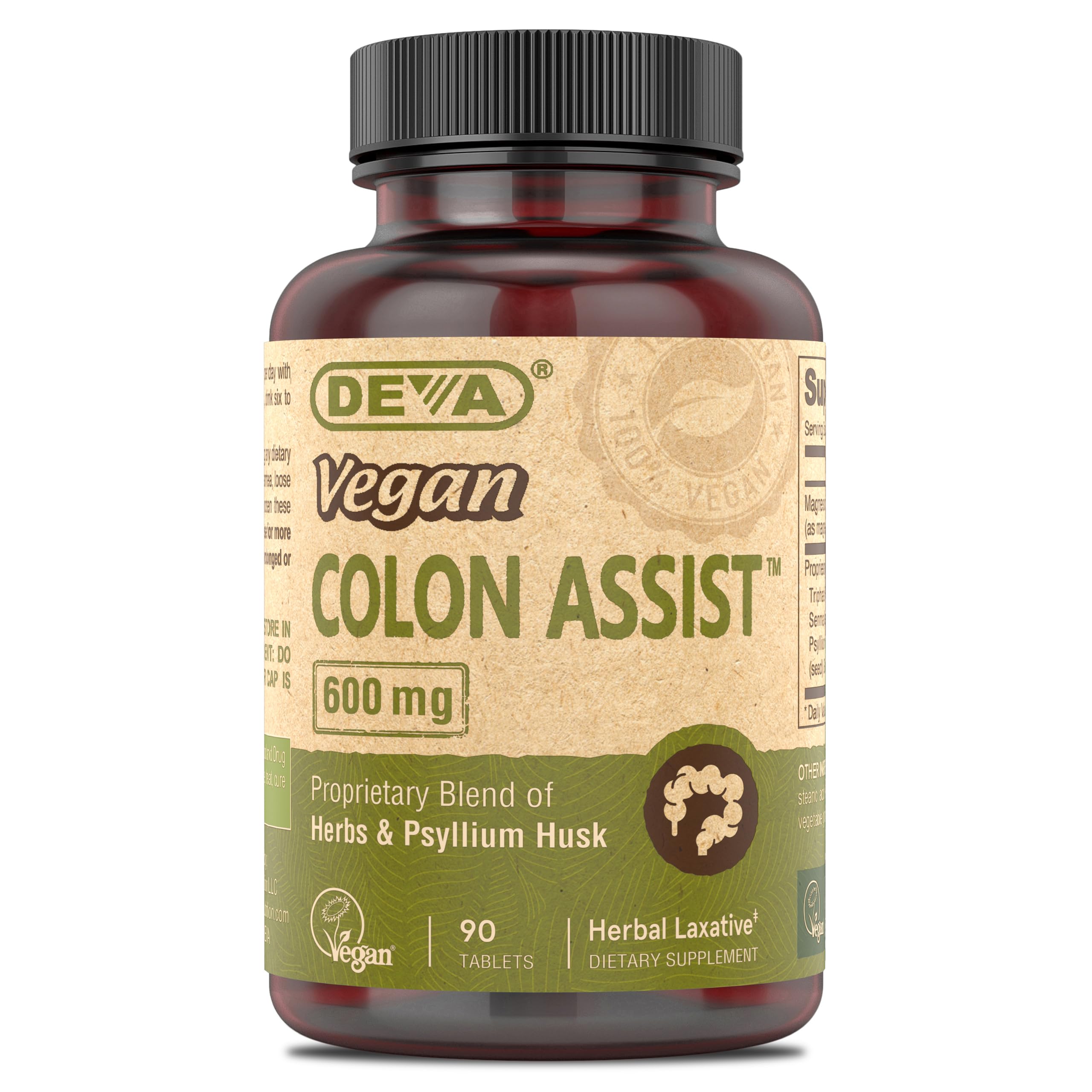 Amazon.com: DEVA Vegan Colon Assist – Tablets with Magnesium