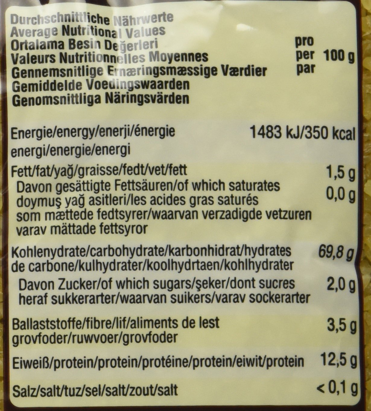 DERE Weizengrütze grob Pilavlik Bulgur, 12er Pack (12 x 1 kg)
