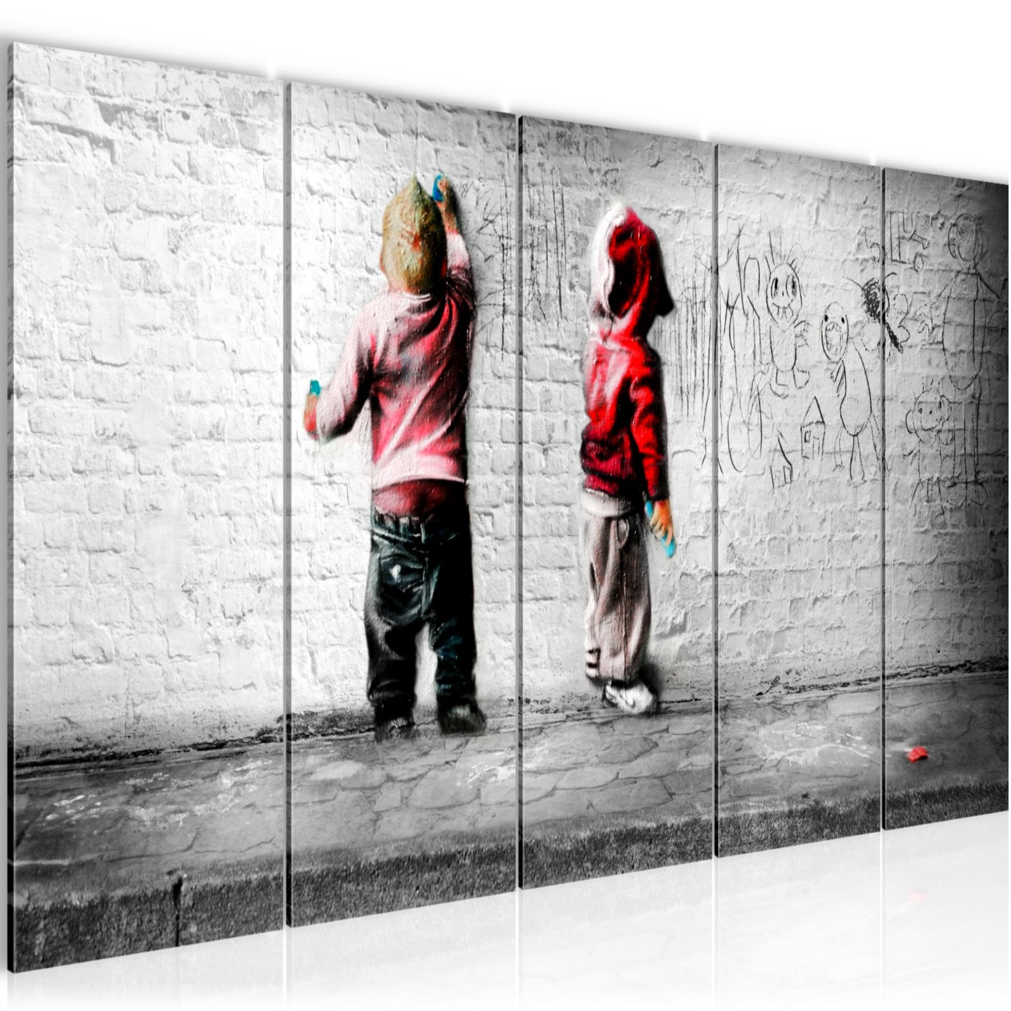 Runa Art Kids C Wall Art Children Canvas Picture Non-Woven Wall Decoration For Living Room And Bedroom 039256C