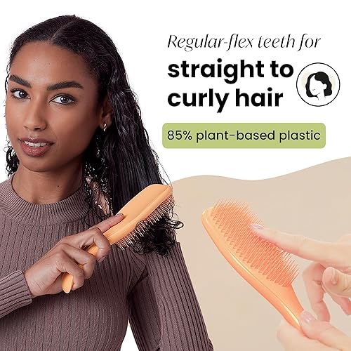 Miniatura 3 de Tangle Teezer Cepillo desenredante definitivo a base de plantas, cepillo para cabello seco y húmedo, elimina nudos y reduce la rotura para todo tipo