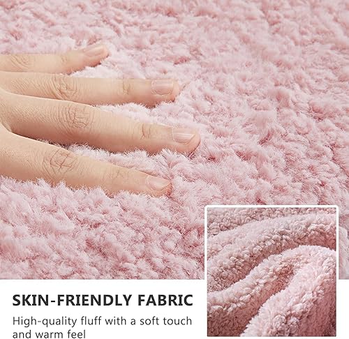 Miniatura 3 de Living&Giving Silla decorativa con sillón otomano Sherpa y juego otomano con respaldo, patas de madera con brazos para leer, sala de estar,