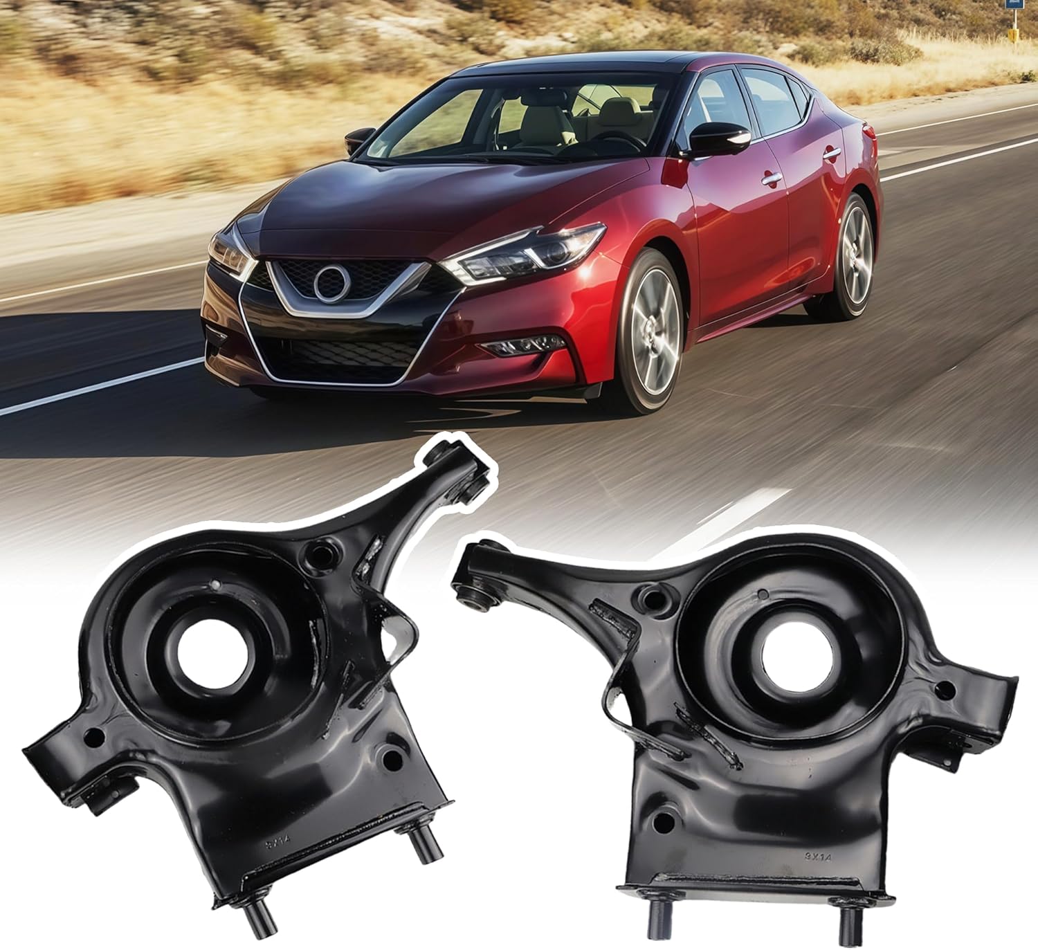 Rear Lower Left Right Side Suspension Control Arms Kit Compatible with Nissan Altima Maxima 2013 2014 2015 2016 2017 2018 2019 2020 2021 551B1-3TA0D 551B0-3TA0D