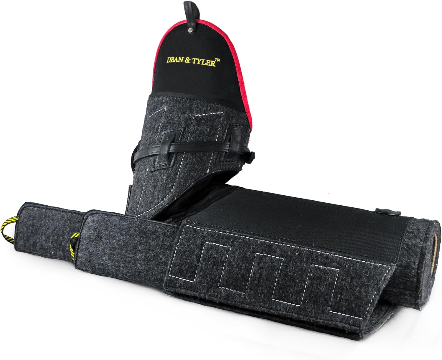 Dean & Tyler 4-Piece Pro Bundle Set, Includes Tri-Level Bite Sleeve/Sleeve Cover/Developer Pad/Agitation Stick for Training Intermediate Dogs