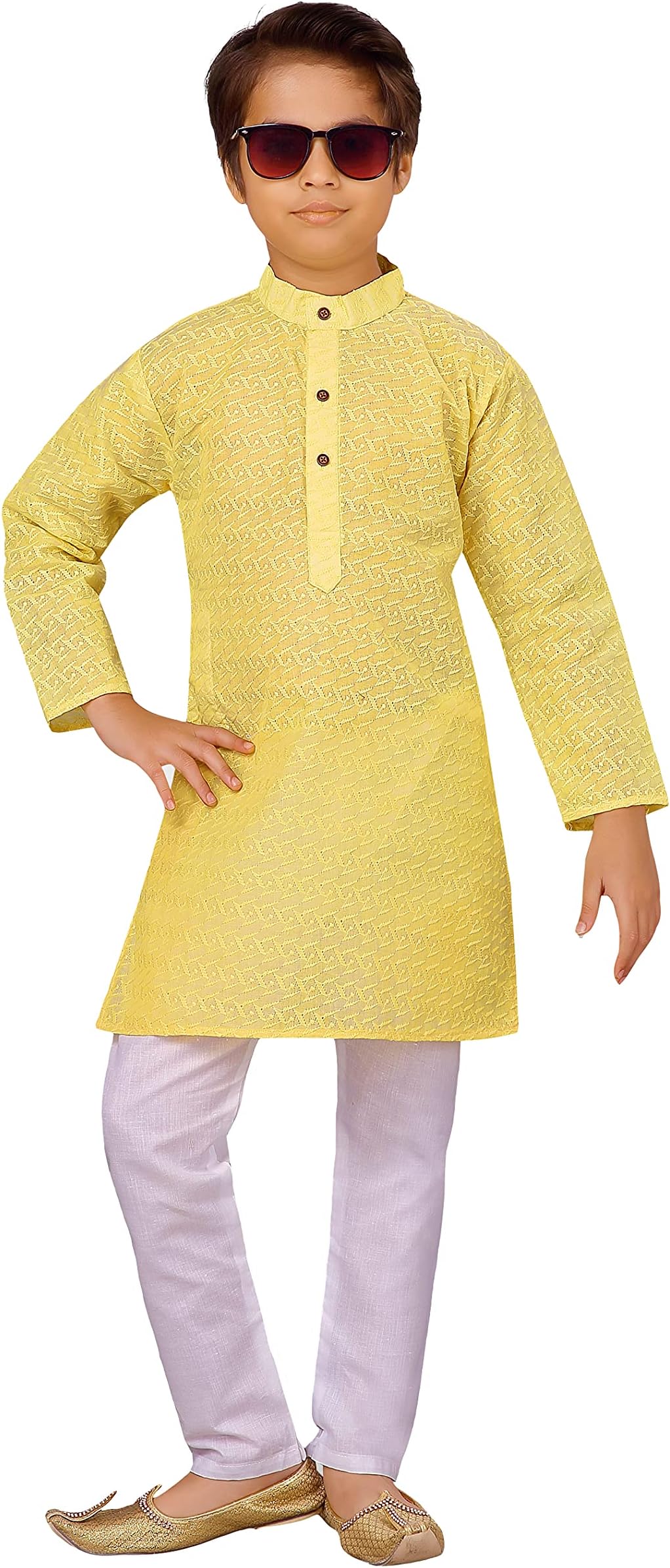 Baba & Baby traditional ethnic wear cotton kurta pajama set for boys