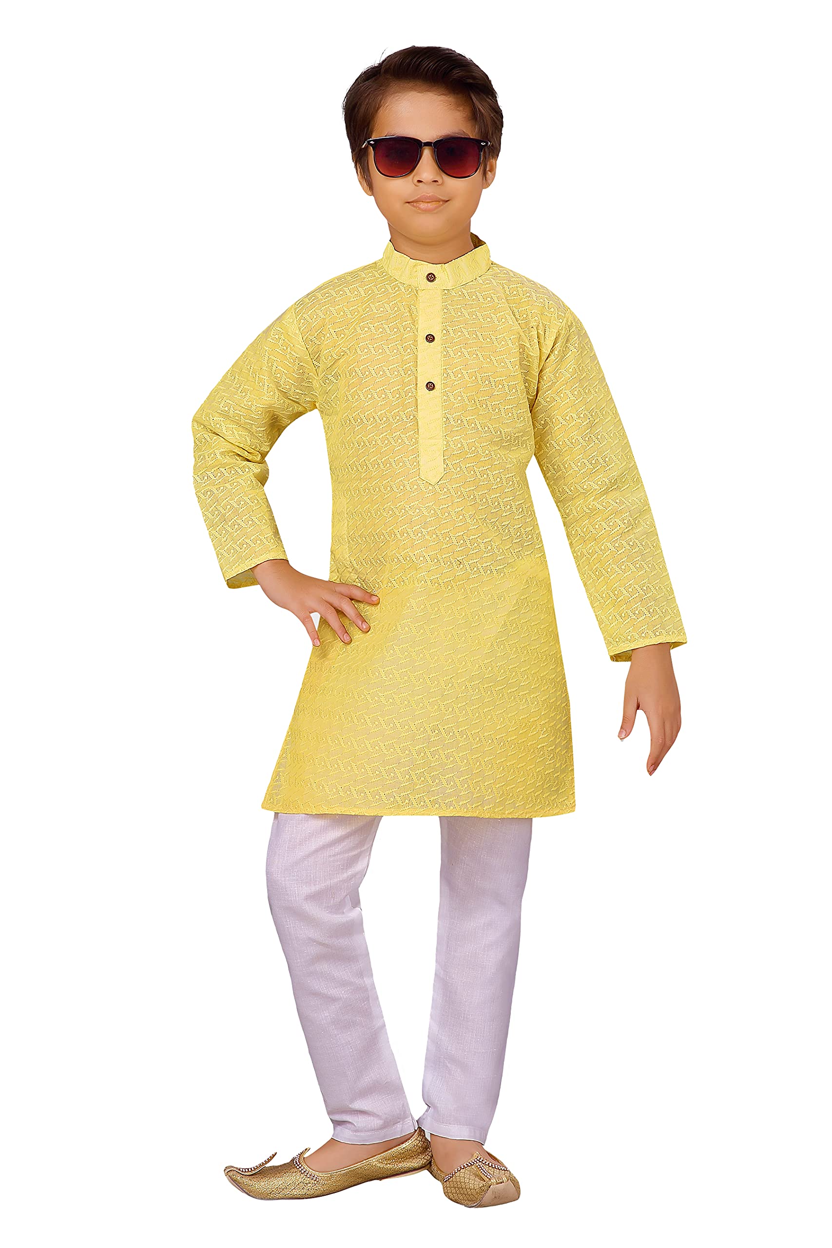 Baba & Baby traditional ethnic wear cotton kurta pajama set for boys