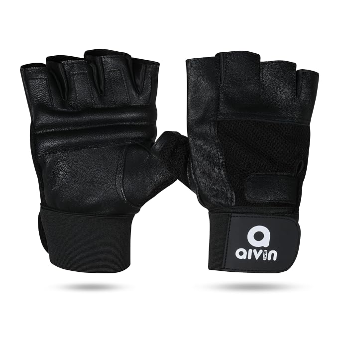 Aivin Elite Gym & Fitness Black Gloves
