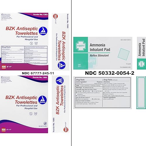 Miniatura 7 de Kit de emergencia escolar de primeros auxilios con torniquetes, bolsa roja de MFASCO