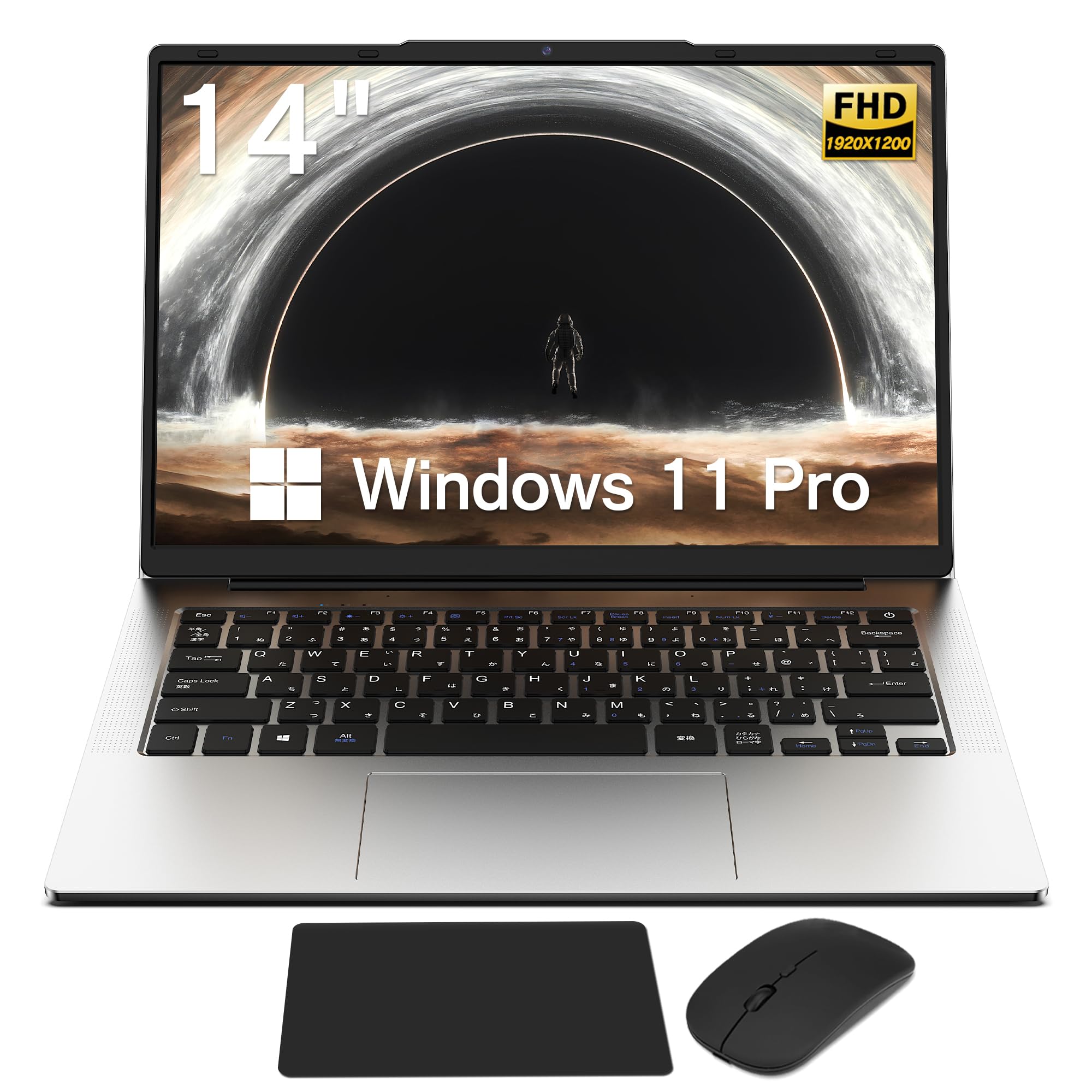Amazon.co.jp: 【超軽量・薄型】 Wingame ノートパソコン 14インチ FHD