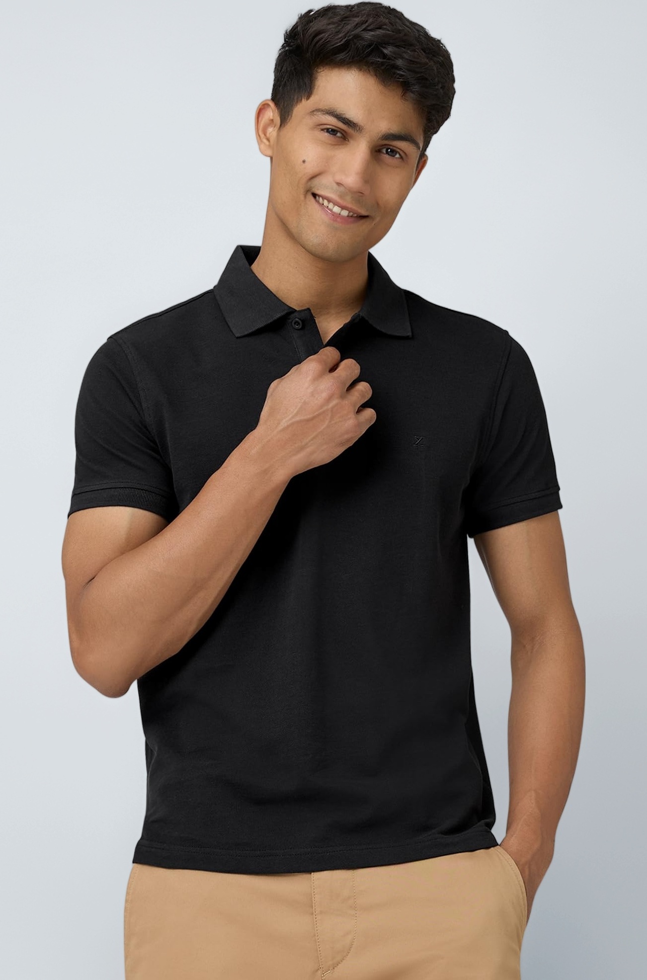 Men's Nova 100% Combed Cotton Regular Fit Polo T-Shirt