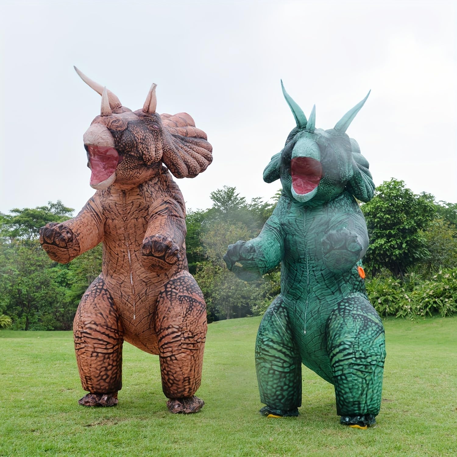 Triceratops Costumes for Adults,Dinosaur Costume Adult,Inflatable Dinosaur Costume Adult - Image 5