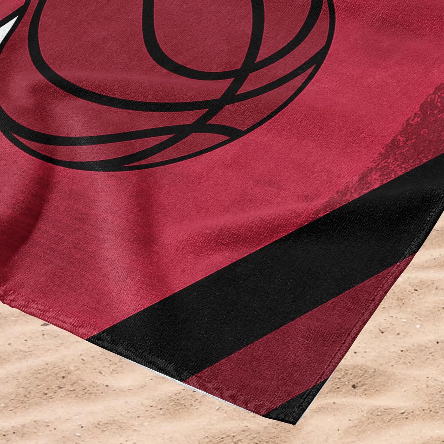 Northwest NBA Miami Heat “Shatter” Microfiber Beach Towel, Lightweight, Quick-Drying, Sand-Resistant, Ultra-Absorbent Pool & Travel Towel for Basketball Fans, 30" x 60" - Image 5