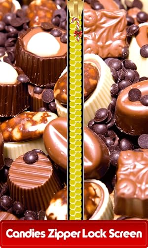 Tela Candies Zipper fechamento