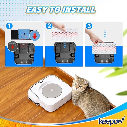 Miniatura 8 de KEEPOW Almohadillas desechables para trapeador húmedo iRobot Braava Jet m6 (6110) (6012) (6112) (6113) Ultimate Robot Mop, almohadillas de