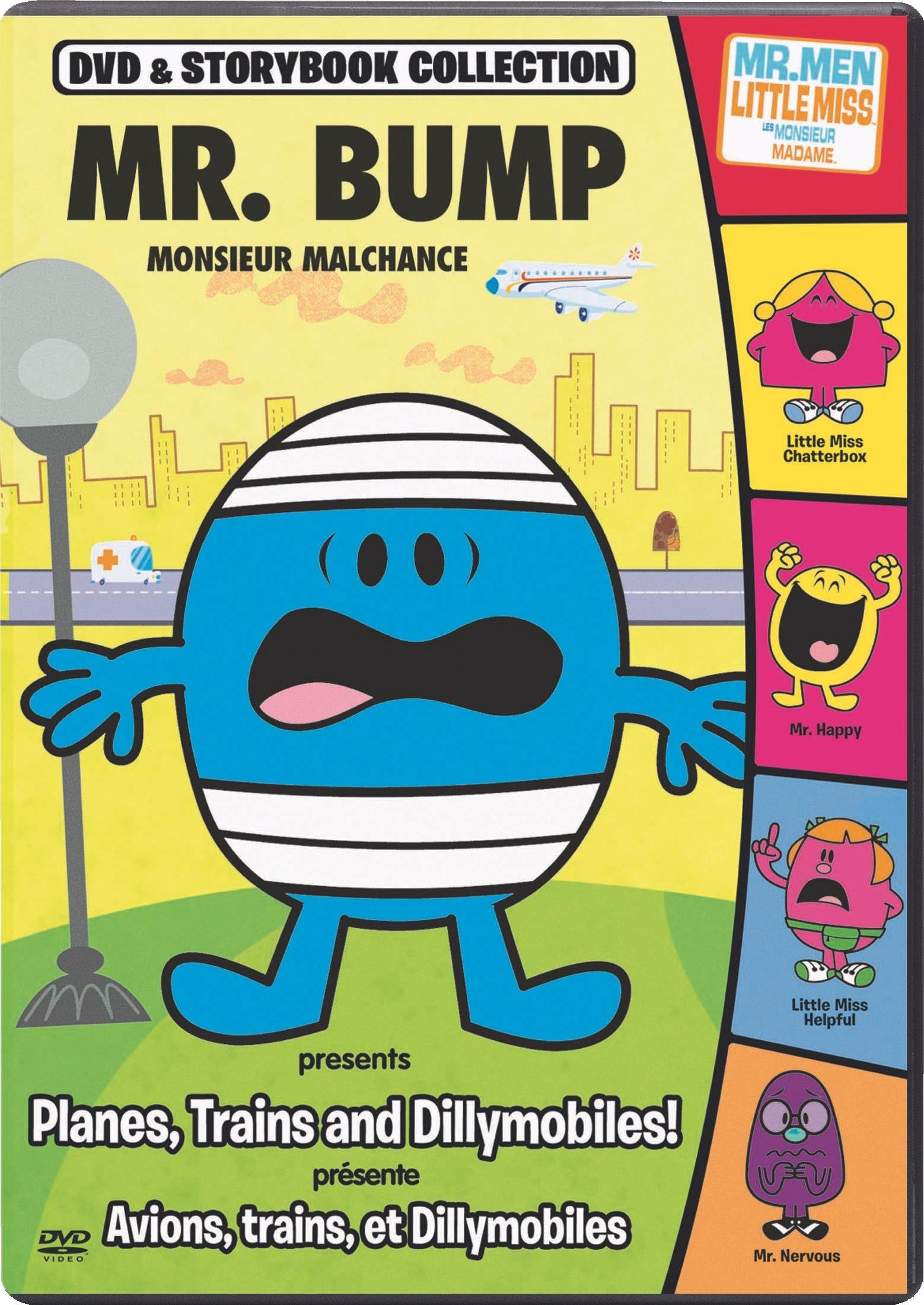 The Mr. Men Show: Mr. Bump Presents: Planes, Trains and Dillymobiles! Bilingual [DVD]