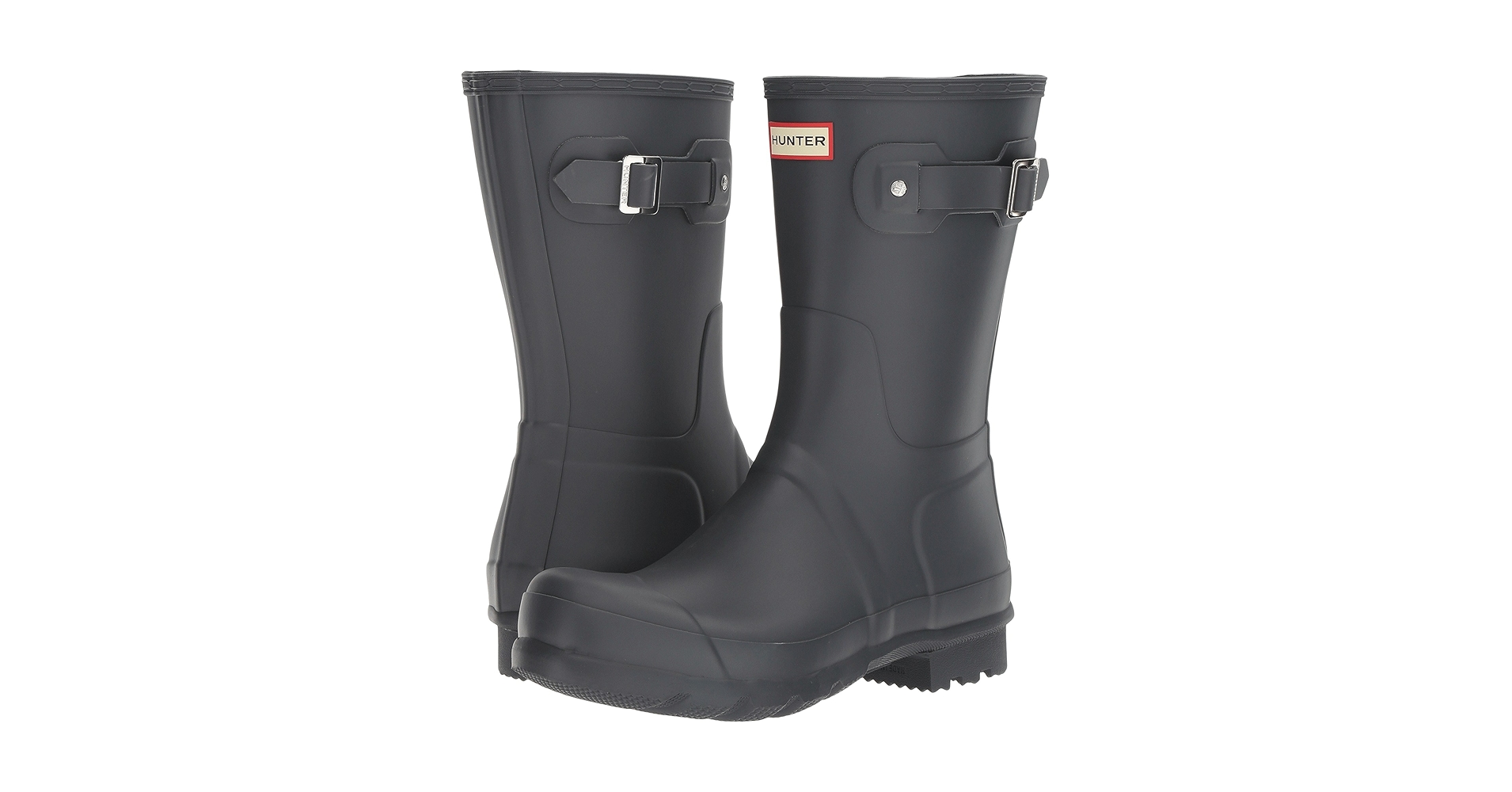 Amazon.com | Hunter Men's Original Short Rain Boot, Dark