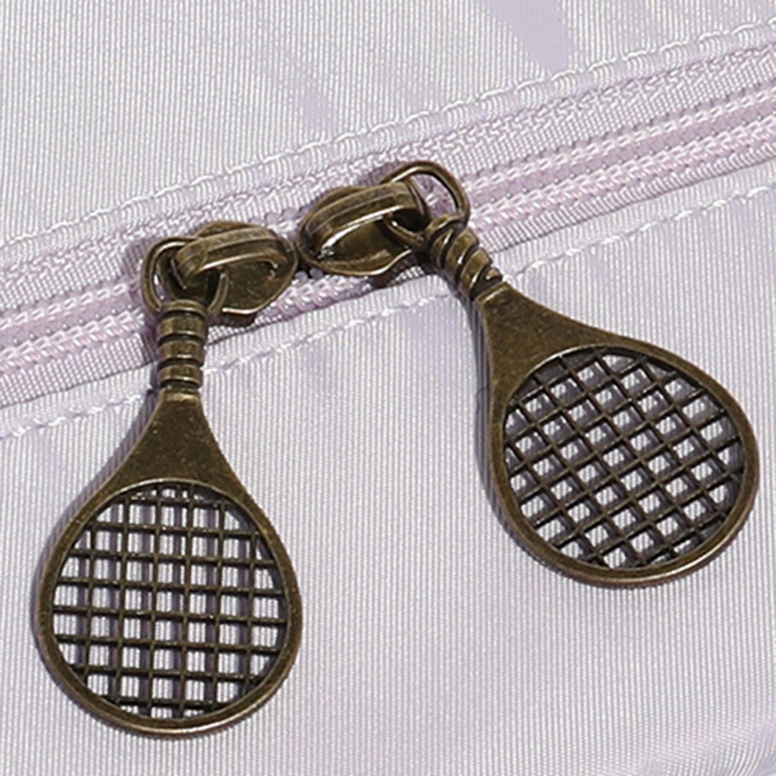 Generisch Borsa a tracolla da tennis, borsa a tracolla da tennis, borsa per racchette da badminton, grande borsa per attrezzatura da tennis, borsa impermeabile con tracolla, elegante per uomo e donna