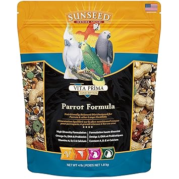 SUN SEED COMPANY Vita + Plus Parrot 4lb 6cs