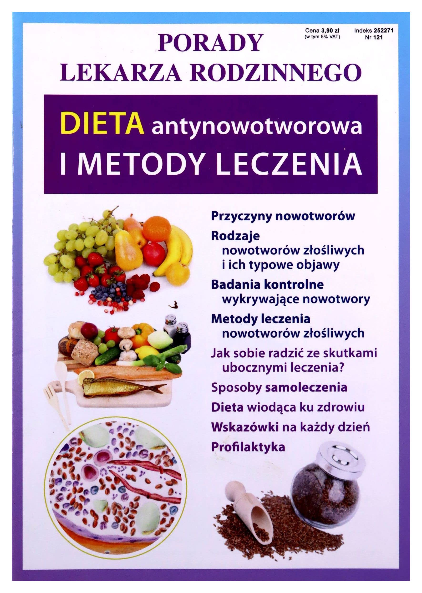 Dieta antynowotworowa i metody leczenia: Porady Lekarza Rodzinnego 121
