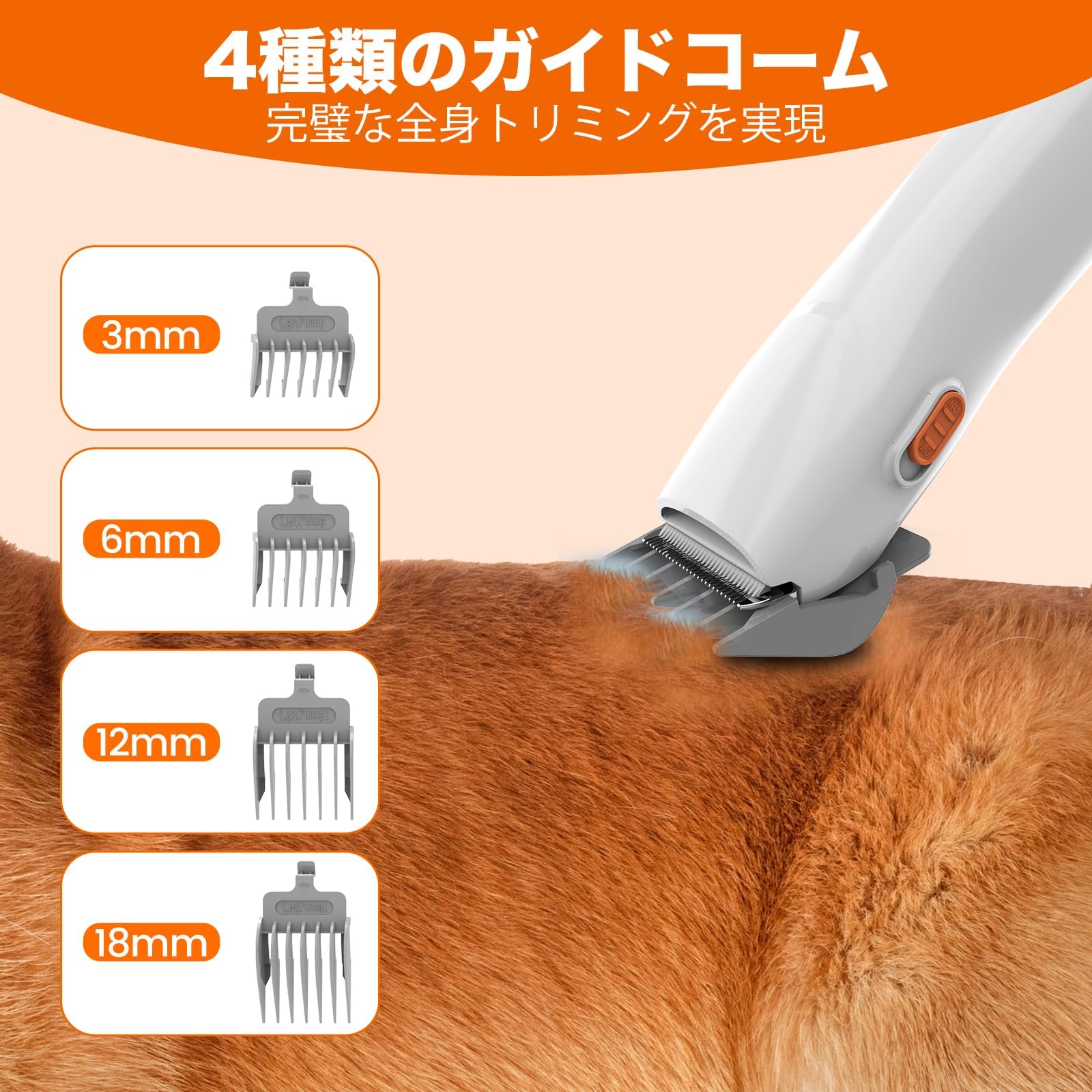 Amazon.co.jp: UBROBO 犬用バリカン 12000Pa 超強力吸引 グルーミング