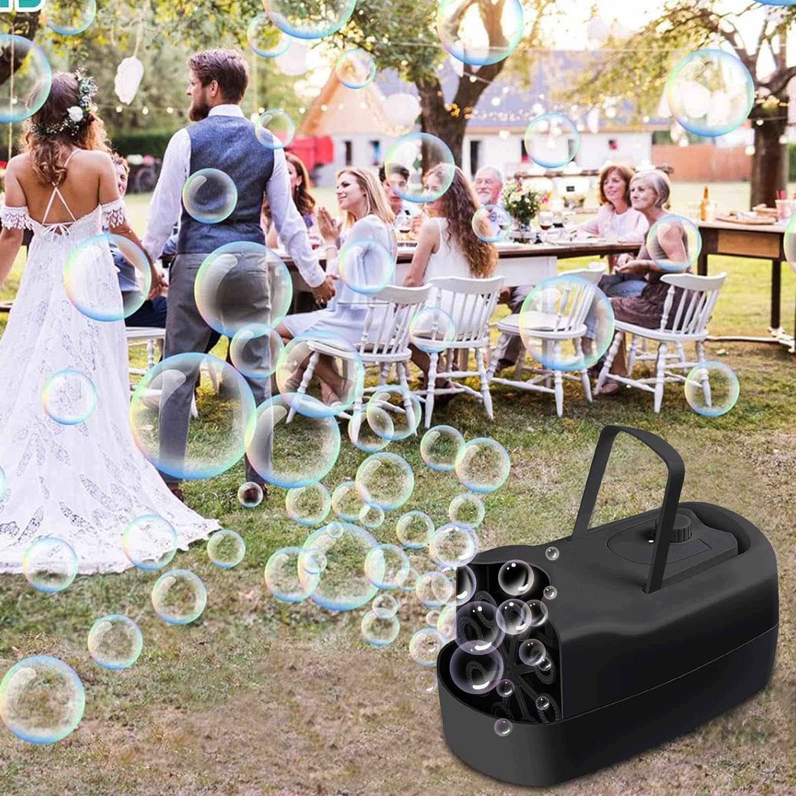 Automatische Seifenblasenmaschine Automatisches Spaß-Spielzeug Zum Blasen | Outdoor Seifenblasenmaschine Für Kinder Partys Geburtstag Weihnachten Ostern Garten Outdoor Spiel