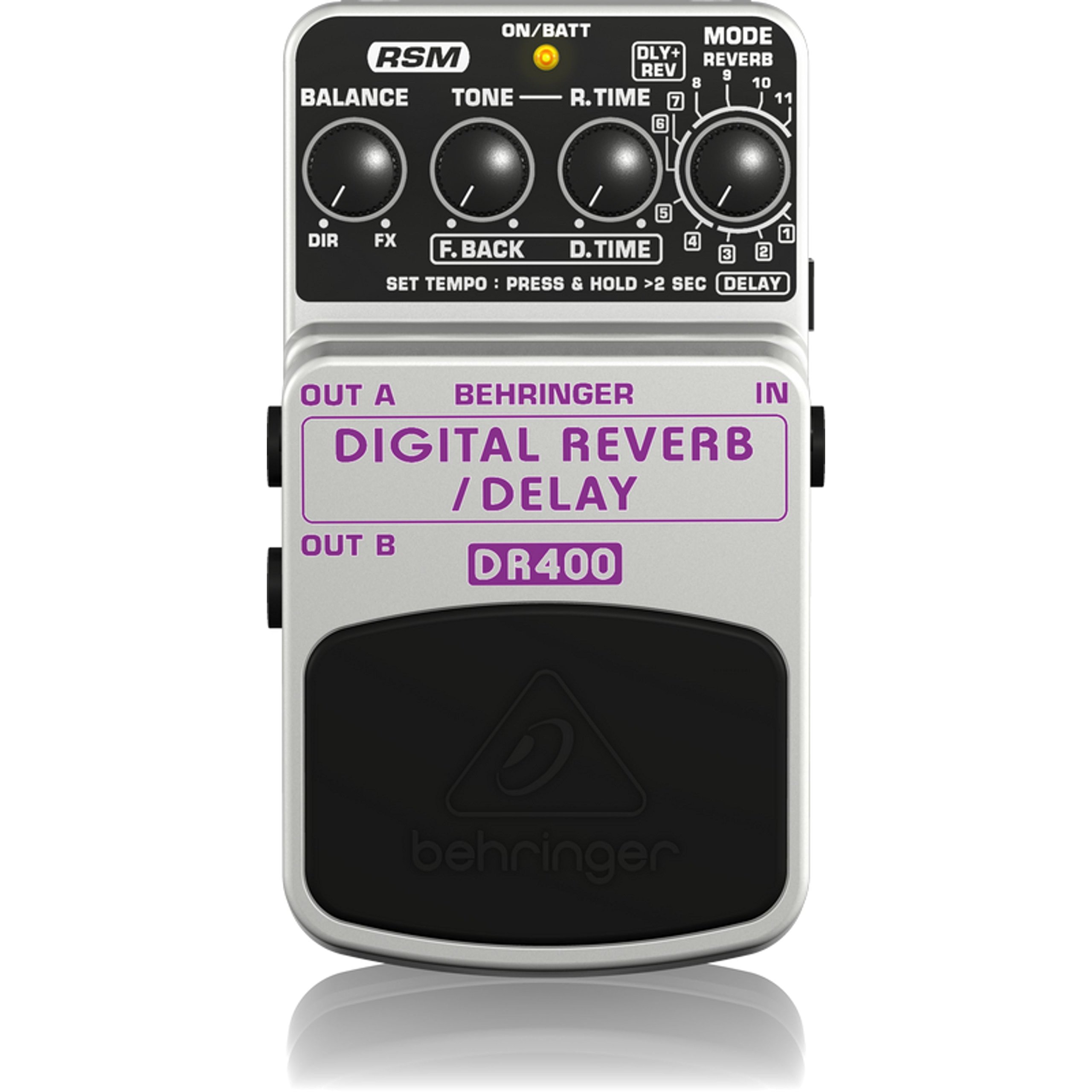 【ほぼ未使用♪】Behringer DR400 デジタルリバーブ/ディレイ Amazon | Behringer Digital Reverb/Delay dr400 | ディレイ