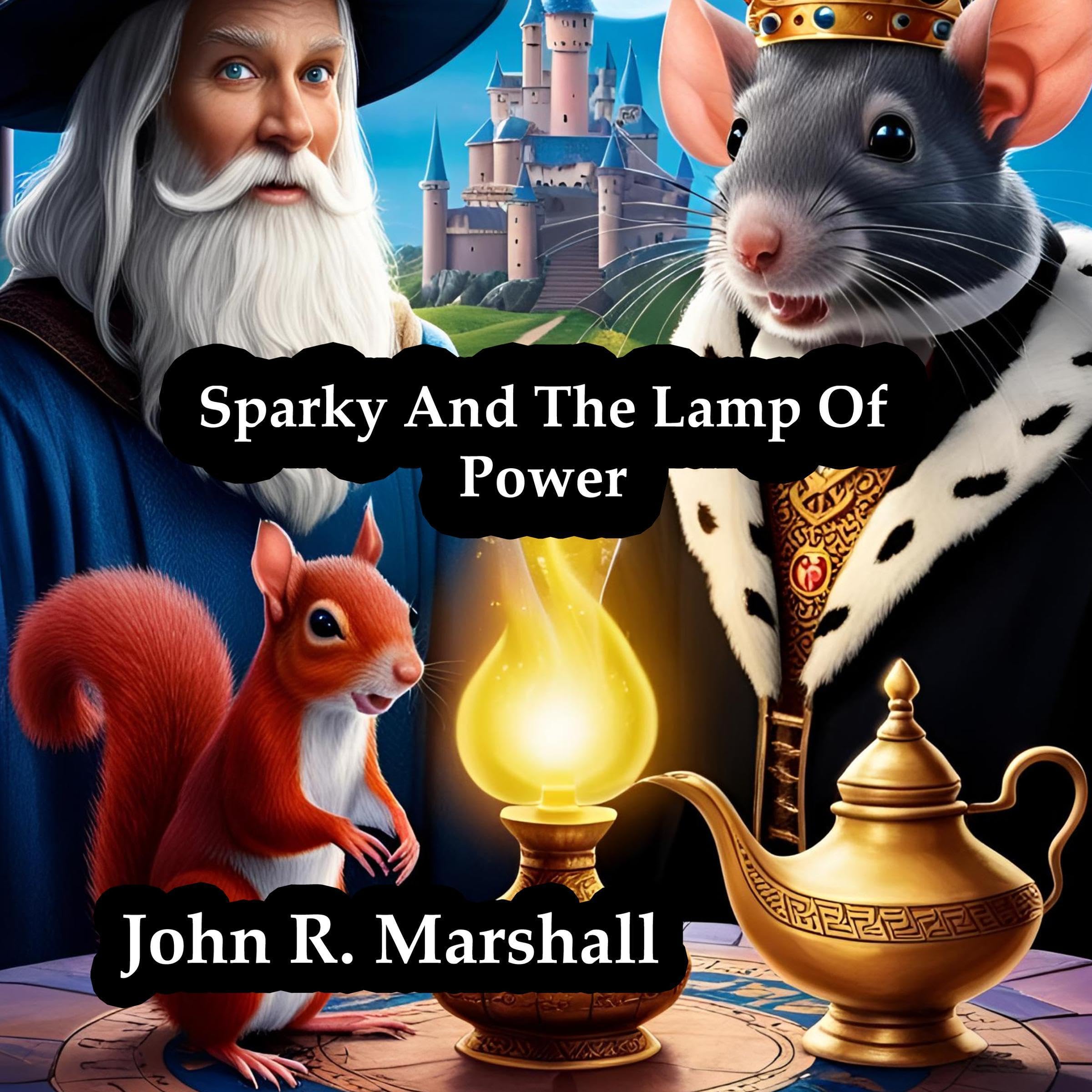 Cover art for Sparky and the Lamp of Power