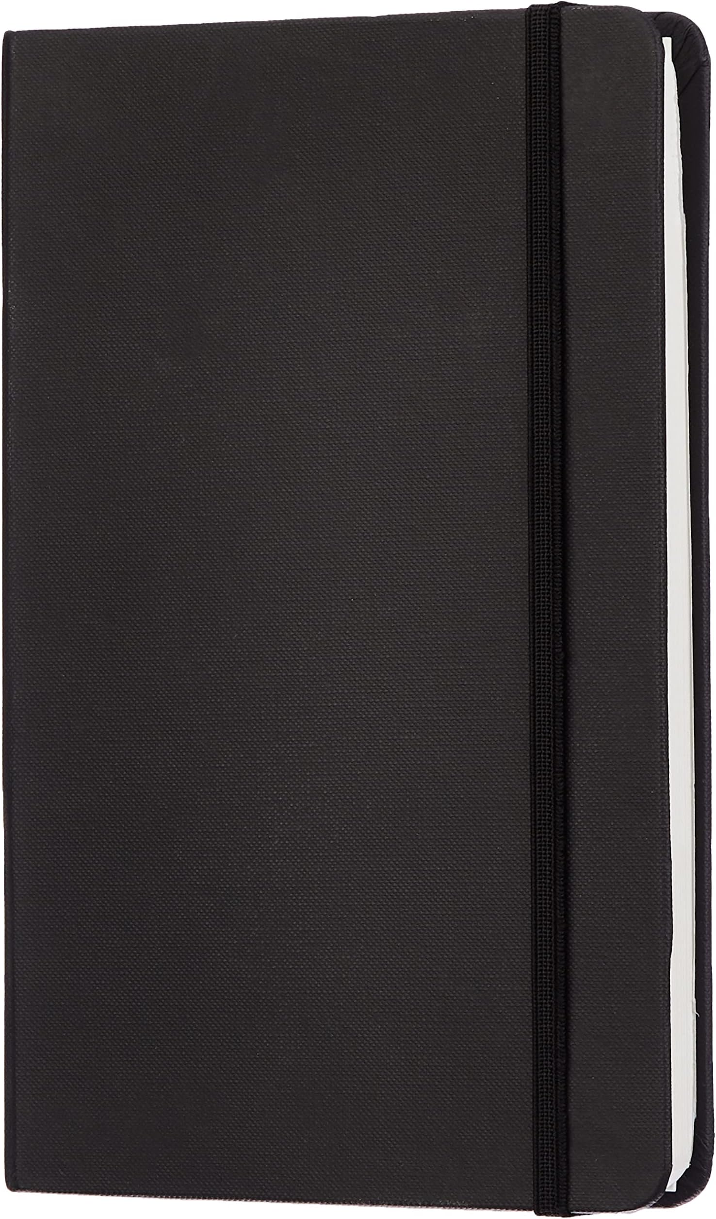 Classic Paper Notebook, Plain - (130Mm X 210Mm) - 240 Pages (Black)