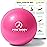 ProBody Pilates Small Exercise Ball - 9 Inch Workout Ball for Stability, Barre, Yoga, Core & Physical Therapy, Home Gym & Office Use (Pink)